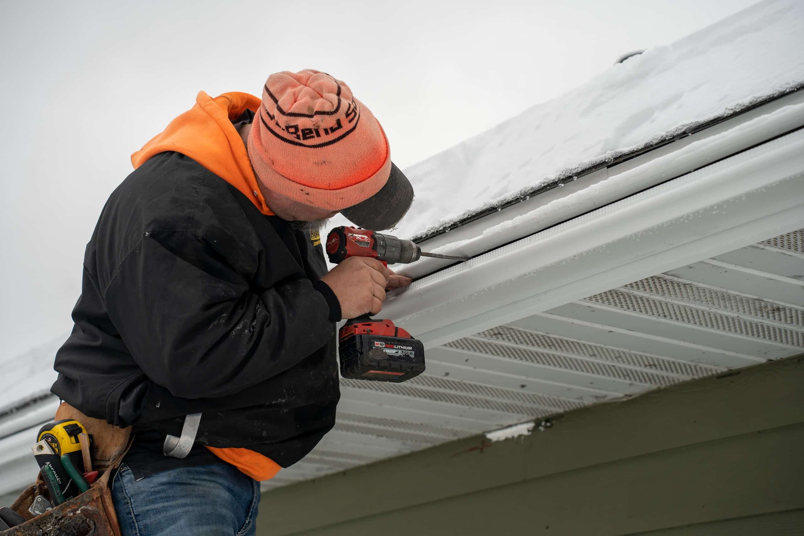 LeafGuard Gutter Install