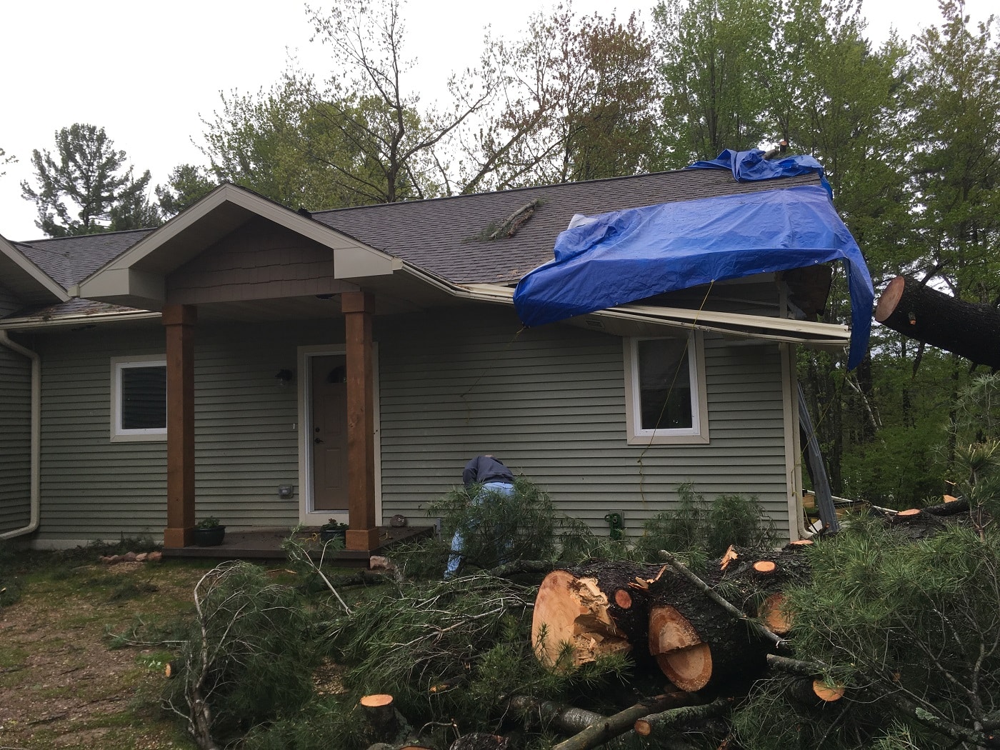 storm damage