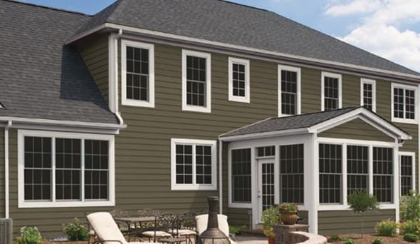 vinyl siding installed on Twin Cities home