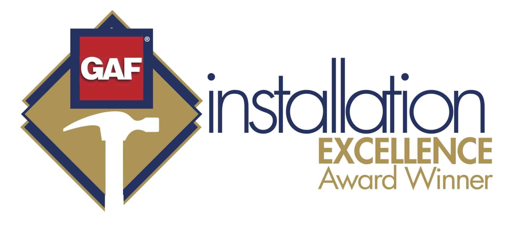 GAF Installation Excellence Award