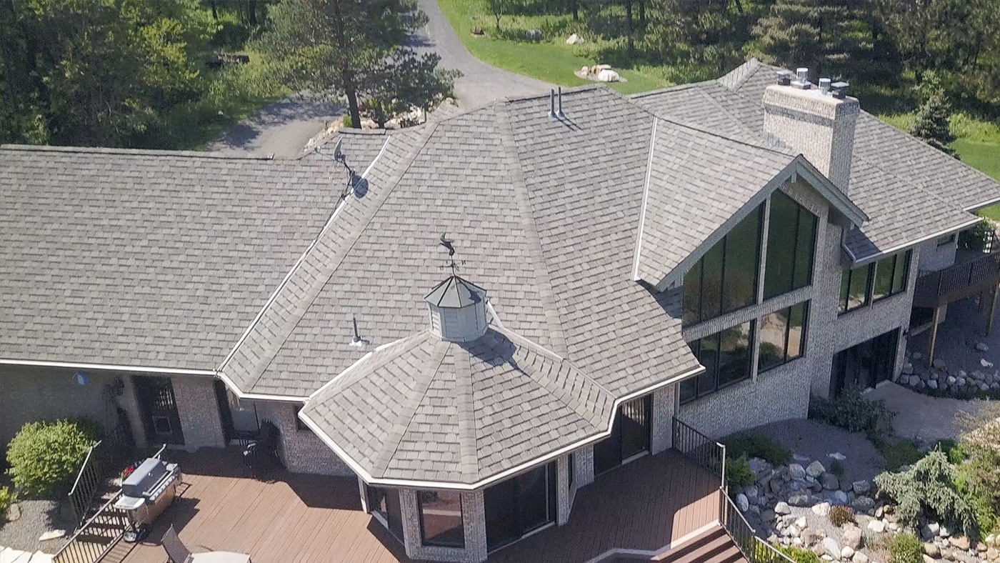 GAF Glenwood Roof installed on Twin Cities home 