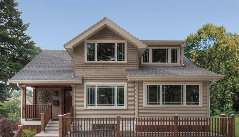 Casement Windows installed in Twin Cities home