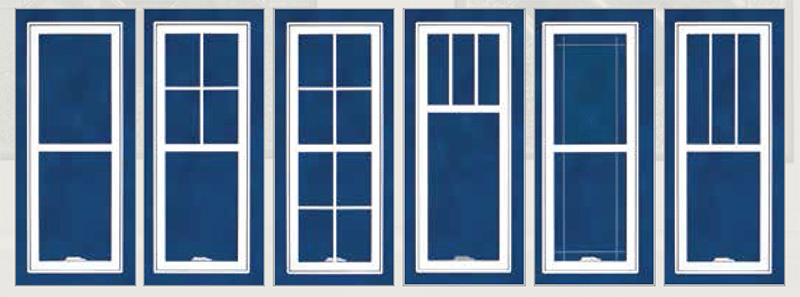 meeting rail window grid designs