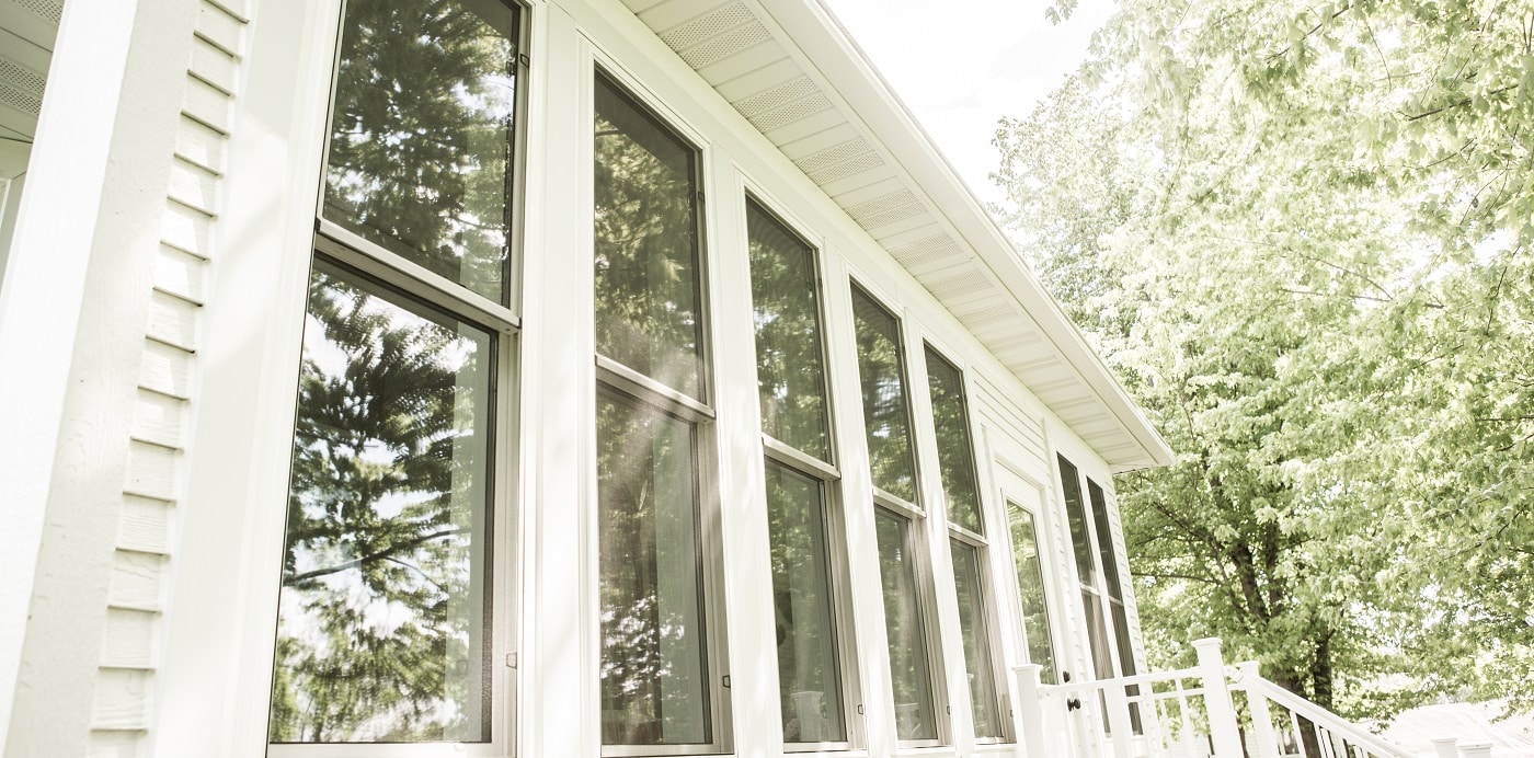 LP SmartSide siding installed on a home