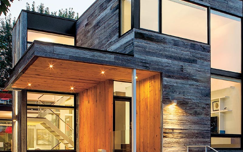 Twin Cities home with multiple Infinity from Marvin windows installed 