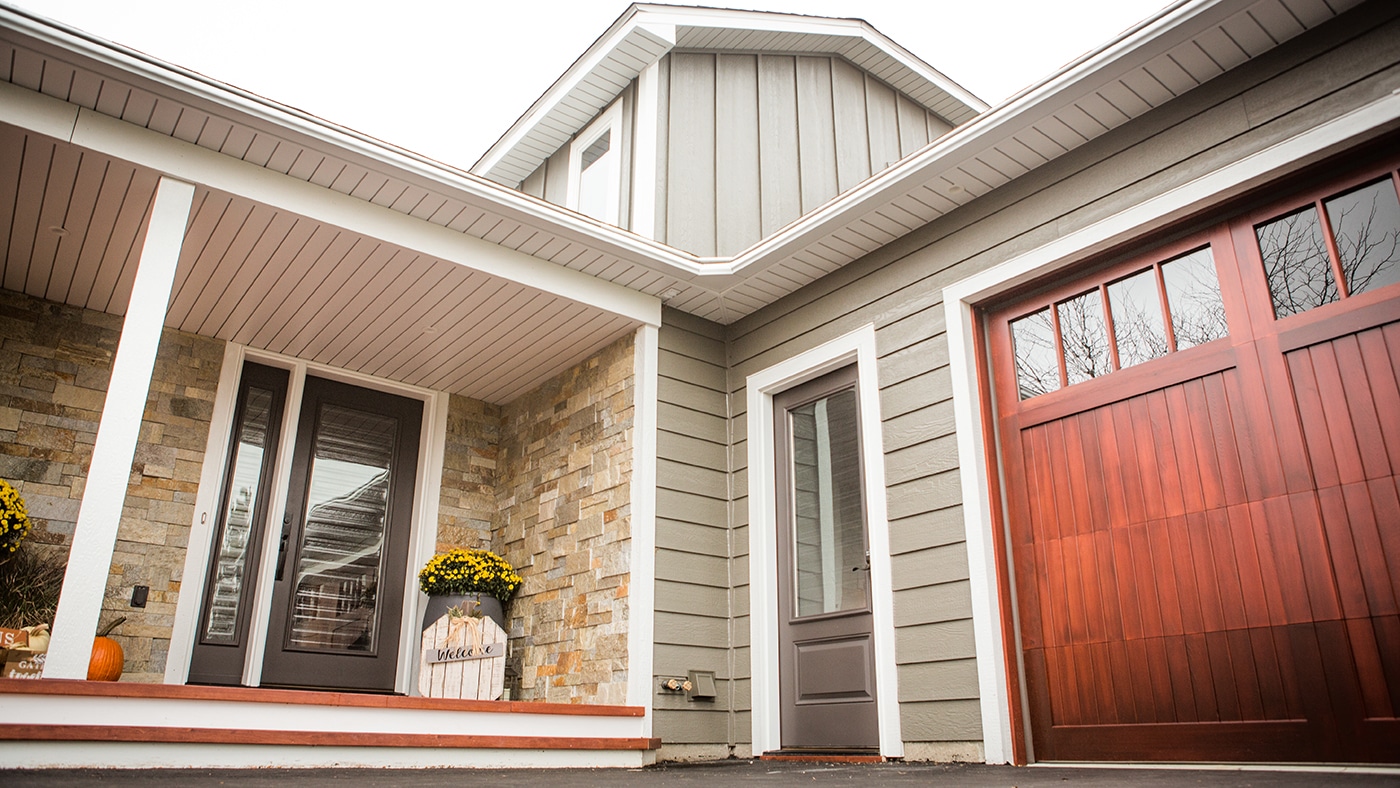 James Hardie Siding installed on a Twin Cities Home
