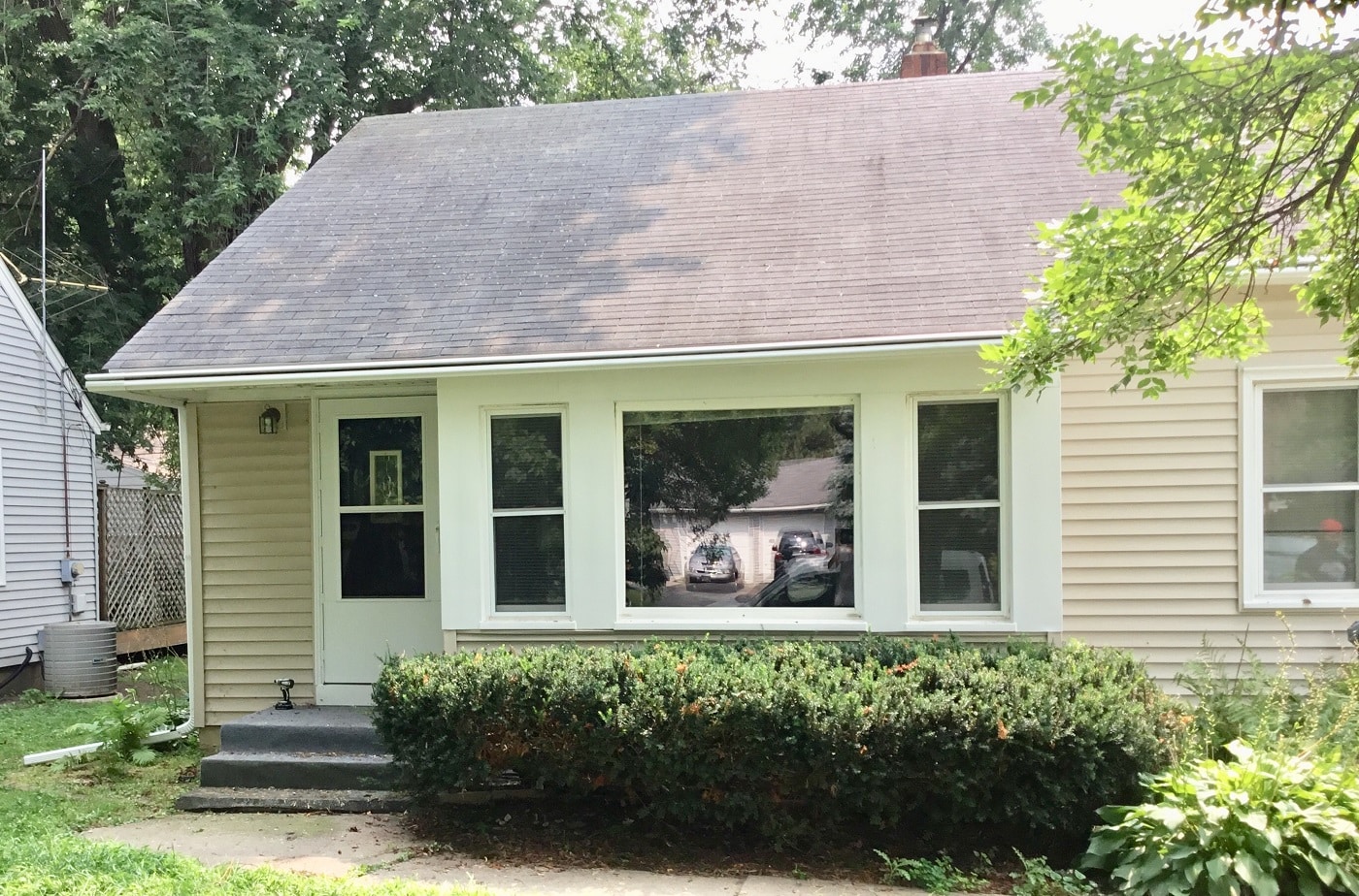 St Paul home with newly installed LeafGuard gutters