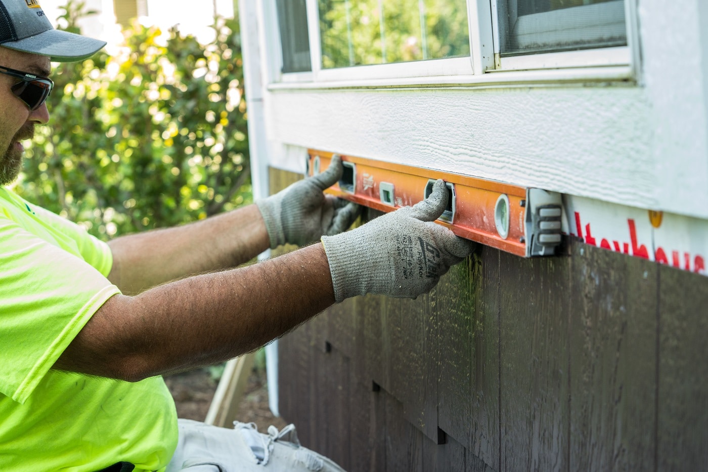 Siding install