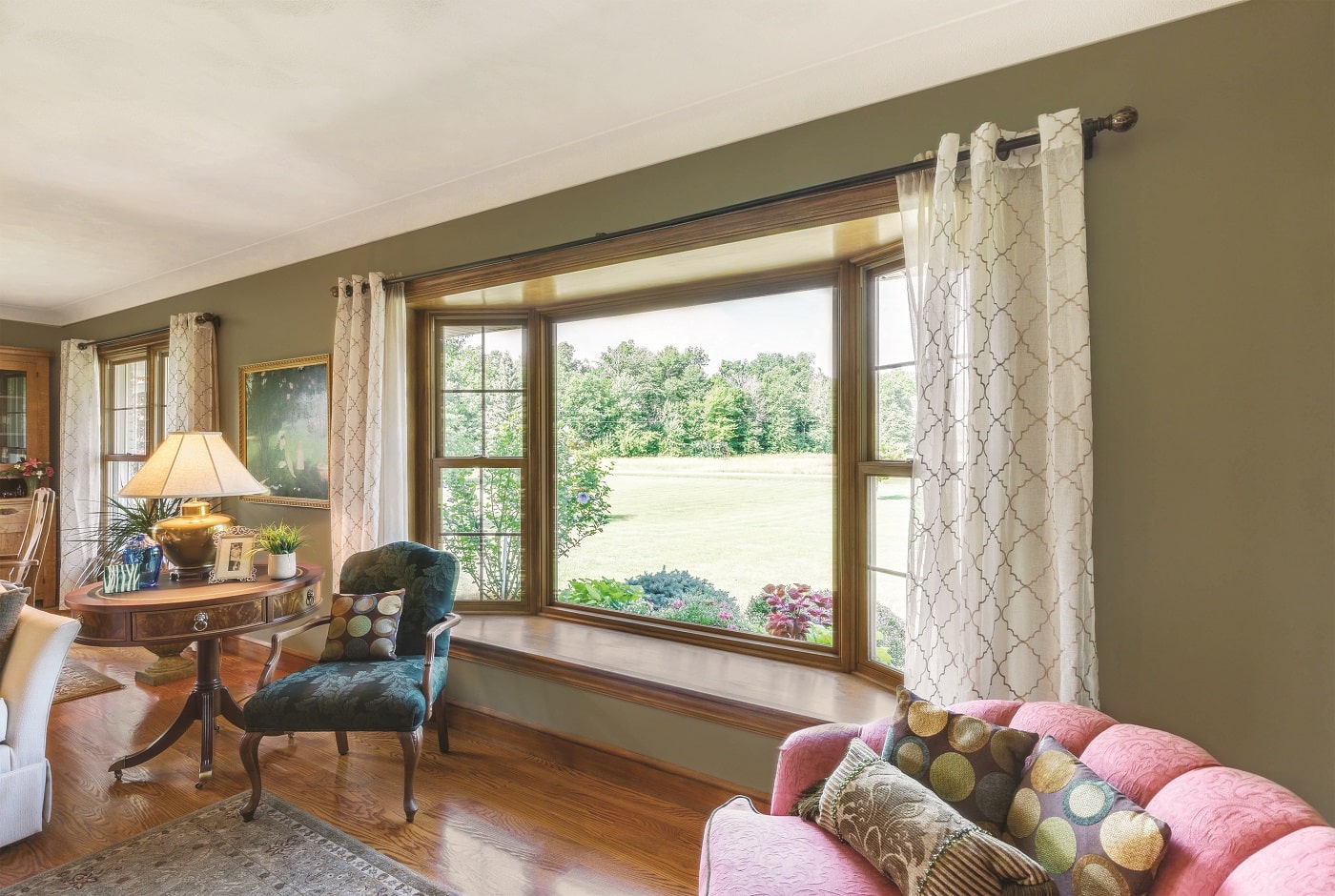 marvin infinity bay window installed by Lindus Construction 