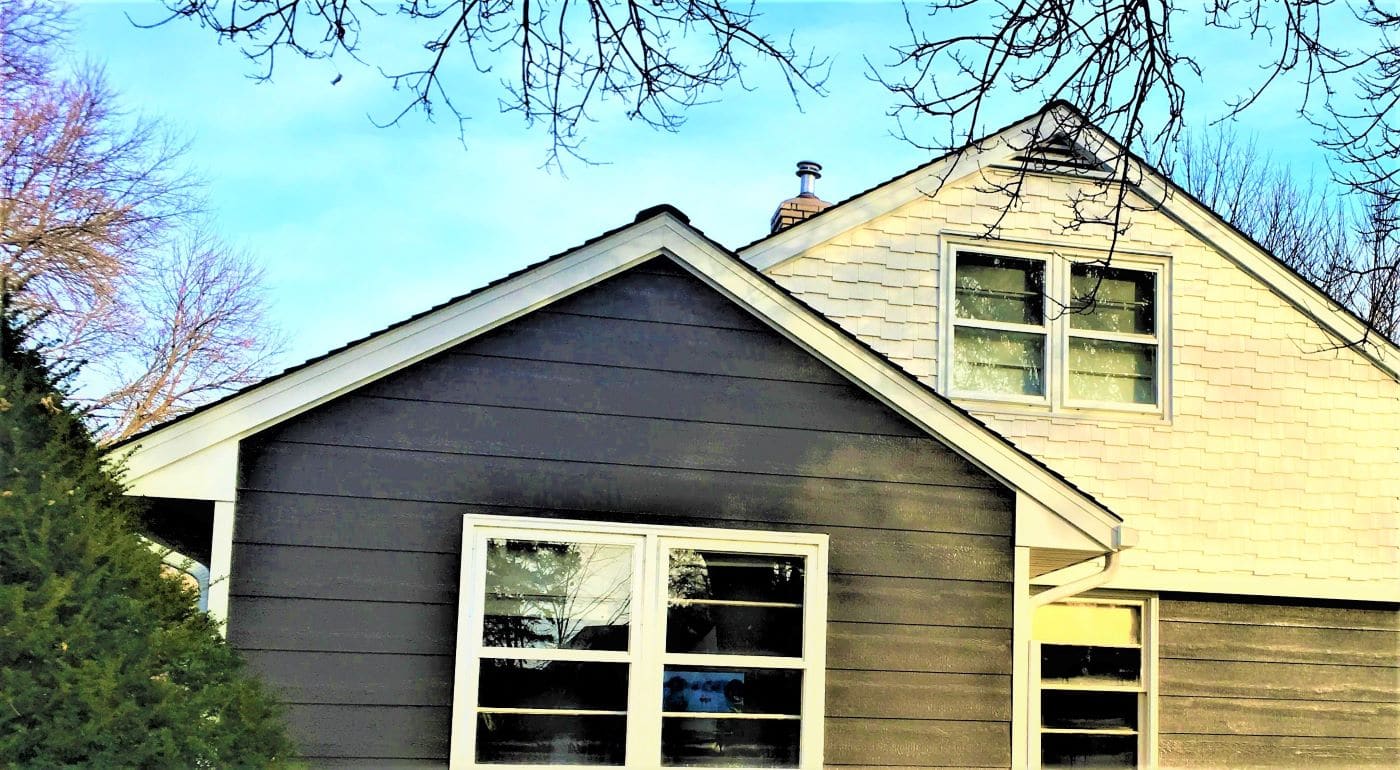 LP SmartSide siding installed on Twin Cities home