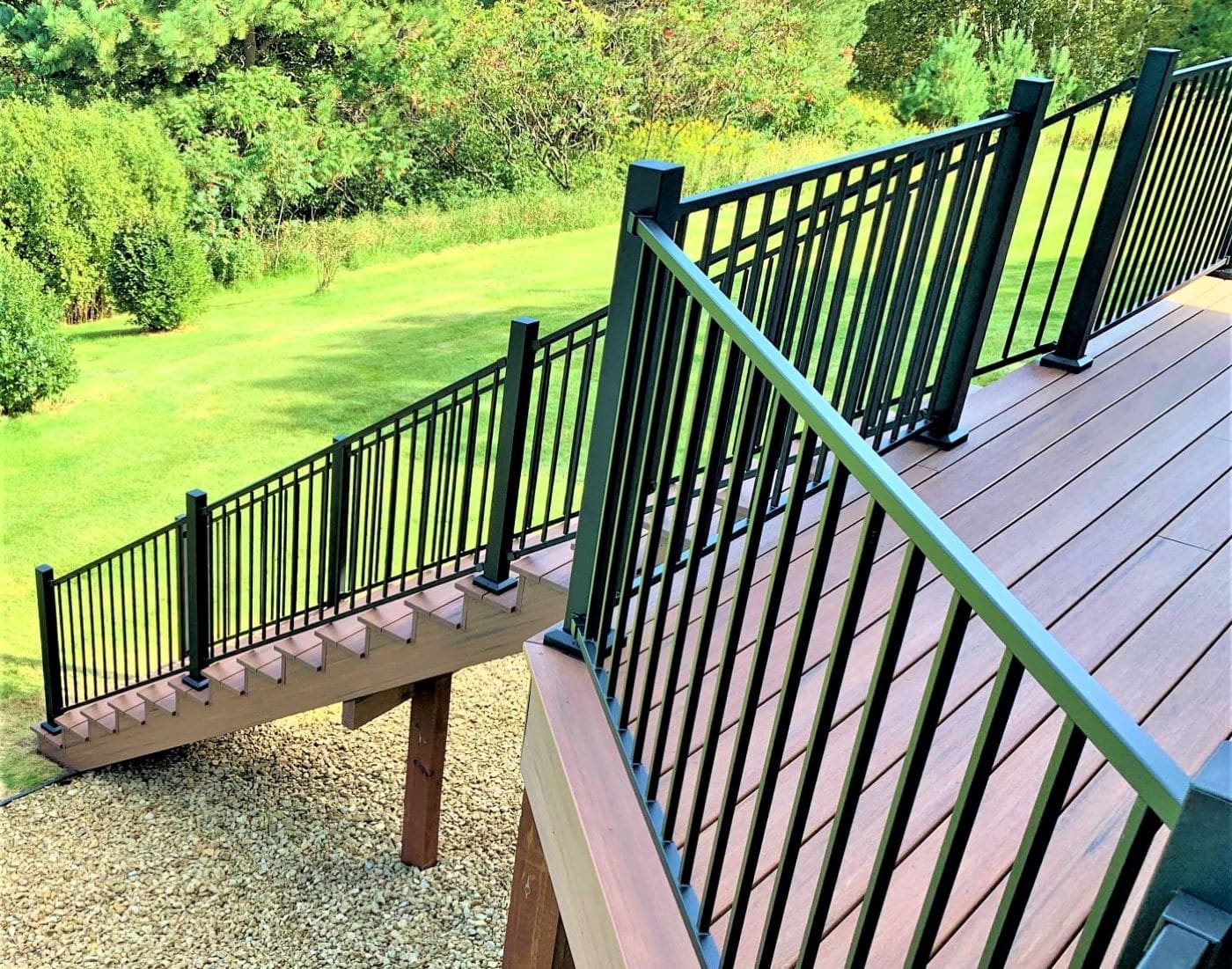 TimberTech AZEK Deck & fortress railing