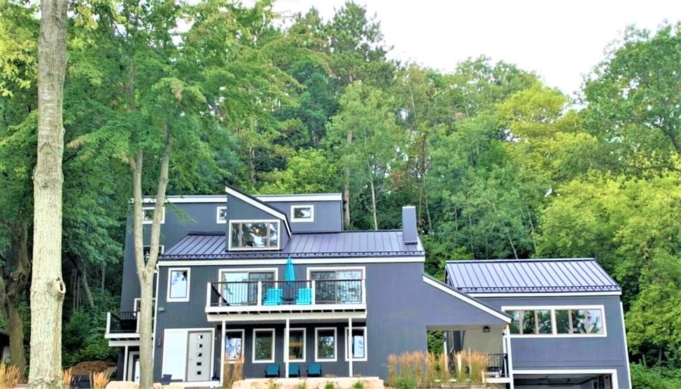 Hudson, WI metal roofing installed by Lindus Construction