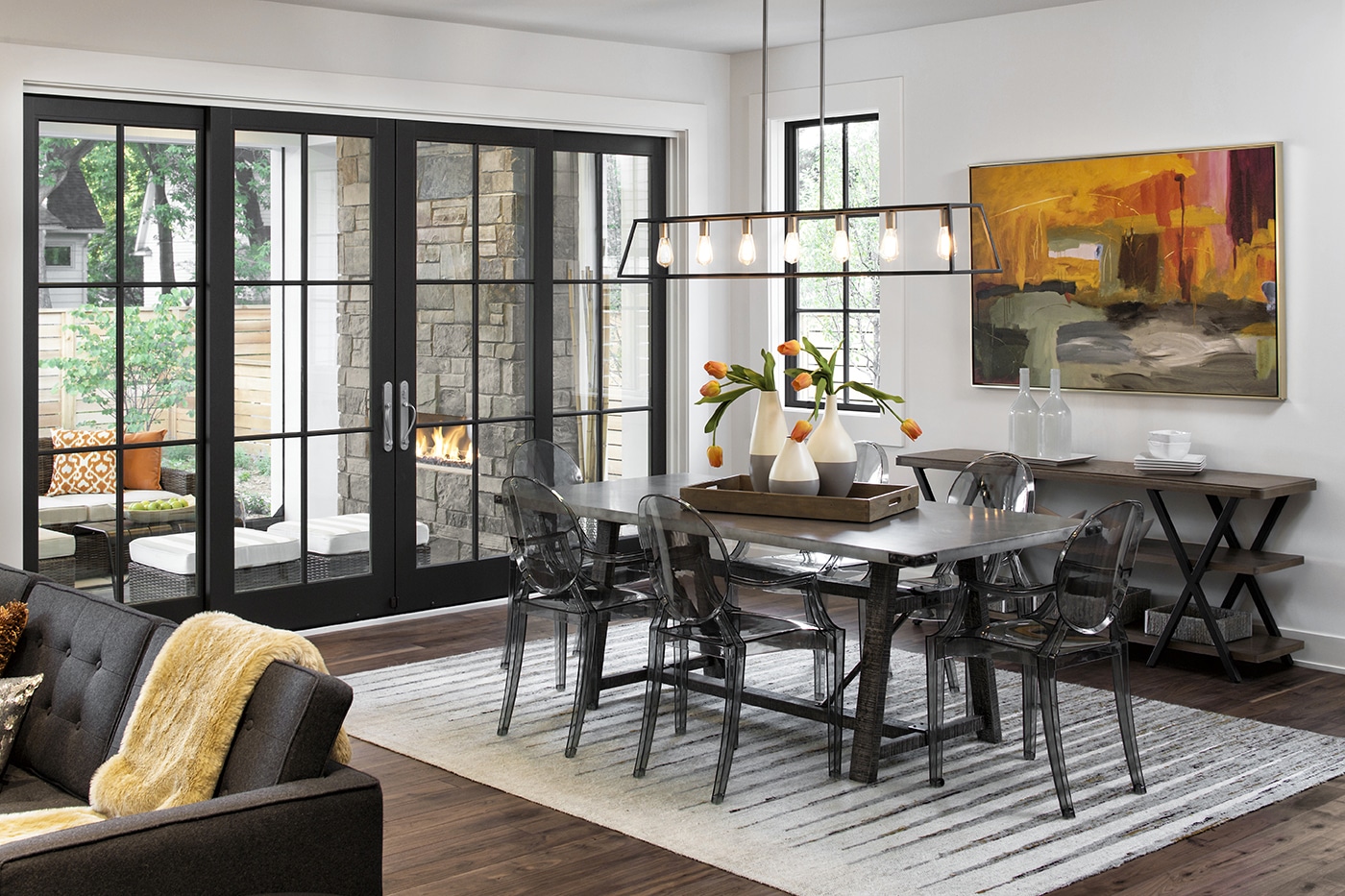 Infinity Sliding French door and Casement window