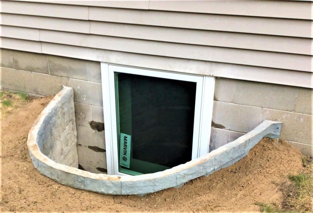 Egress Windows Installed in Minneapolis home