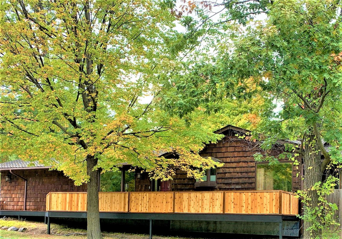Ipe Deck installed on Wayzata home