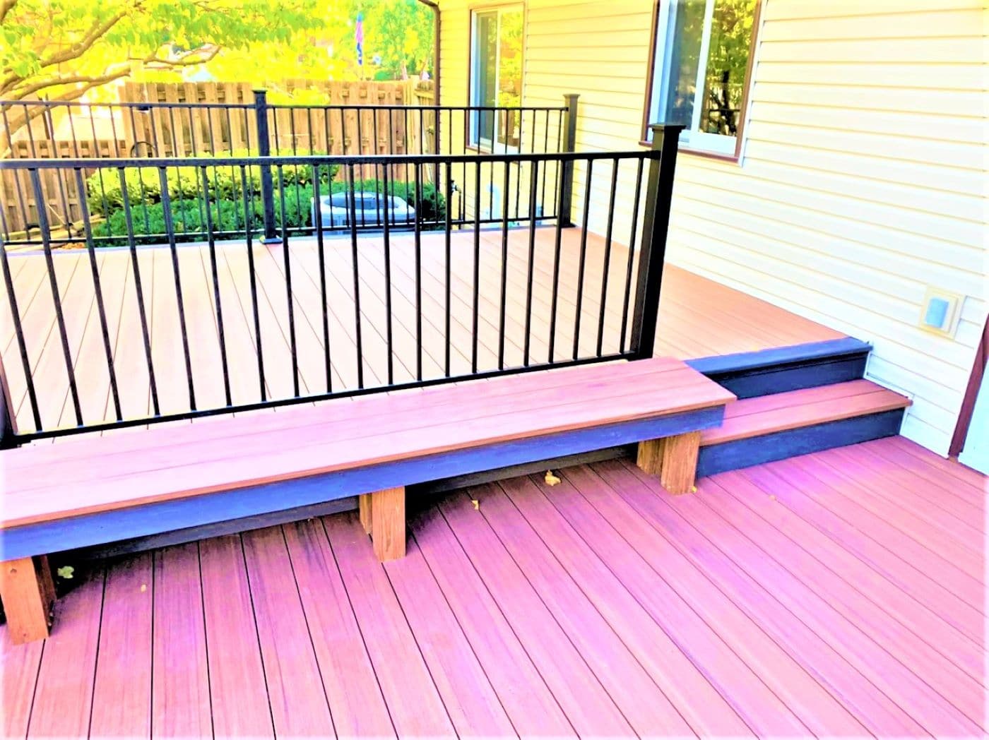 TimberTech AZEK® deck installed in Shoreview, MN 
