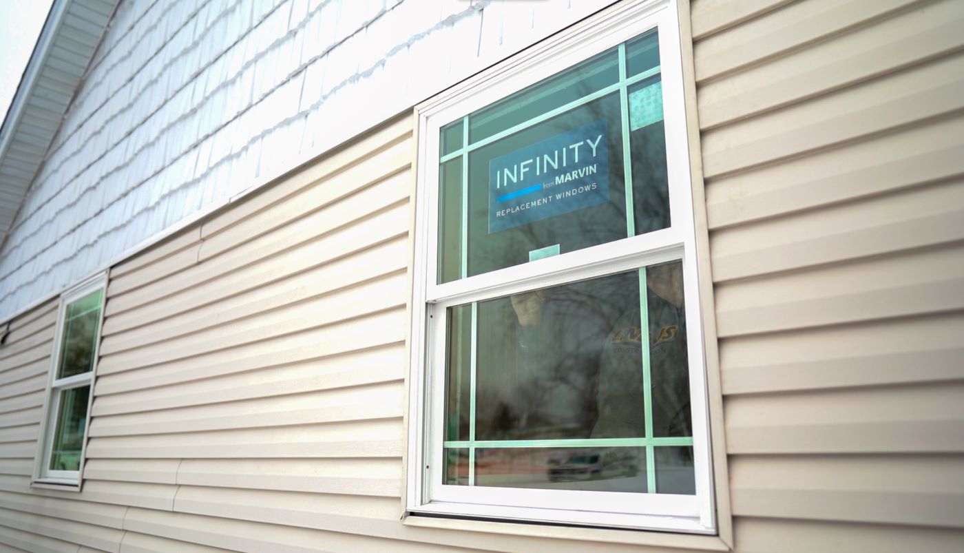 Infinity from Marvin windows installed on Roberts home 