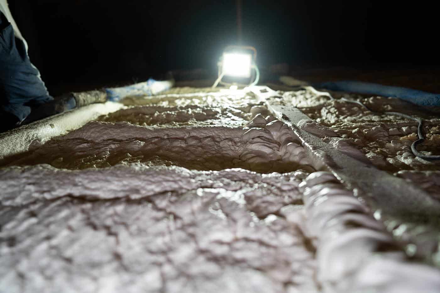 spray foam insulation