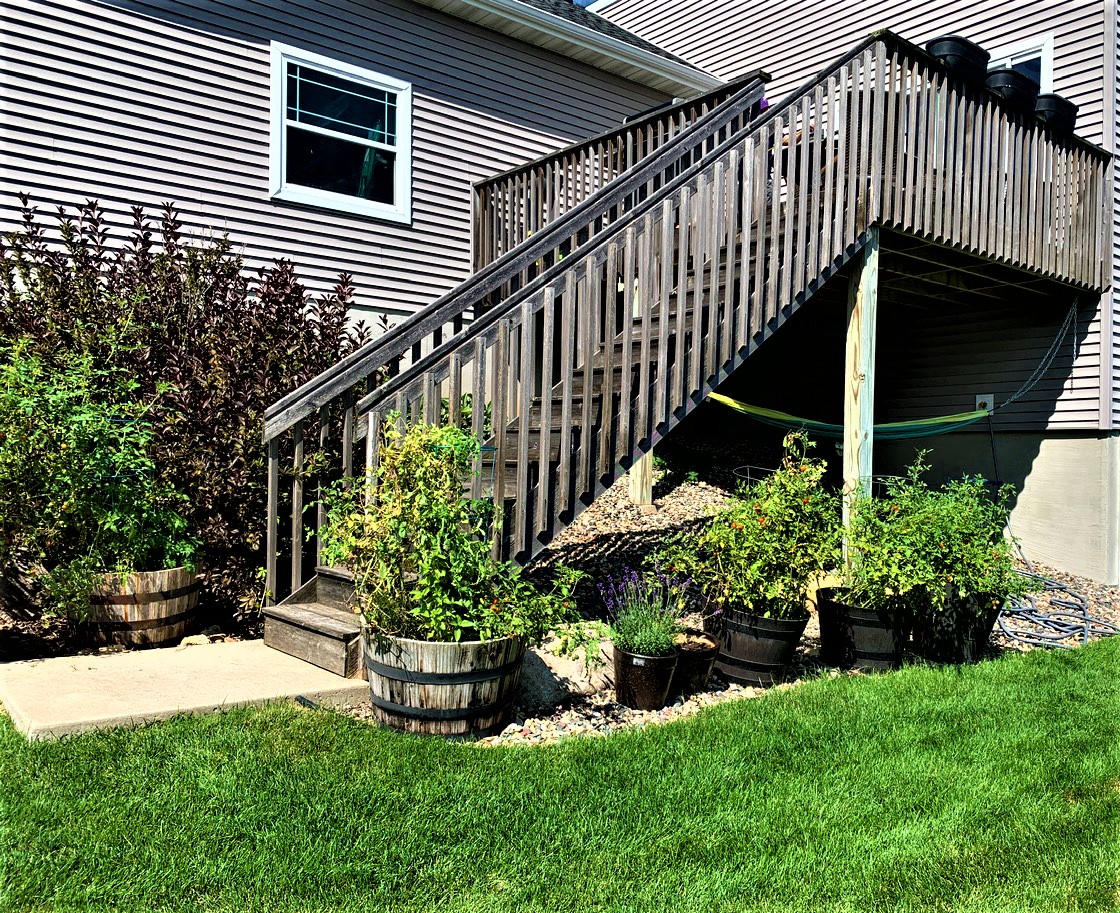 wood deck